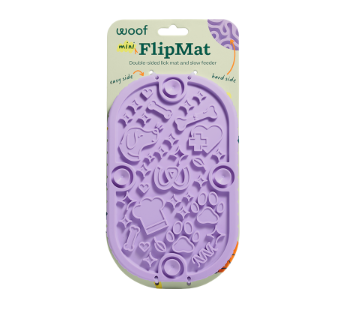 Woof Flipmat Mini Lavender