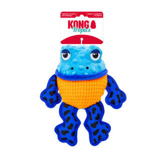 Kong Dog Tropics Rattlez Frog