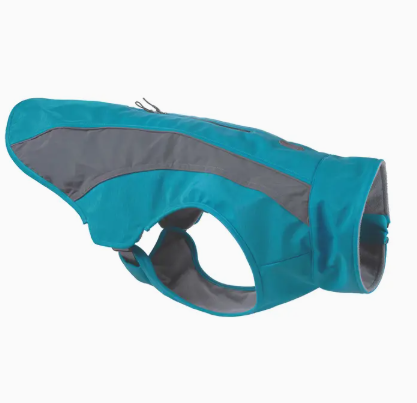 BayDog Saginaw Fleece Dog Coat Turquoise