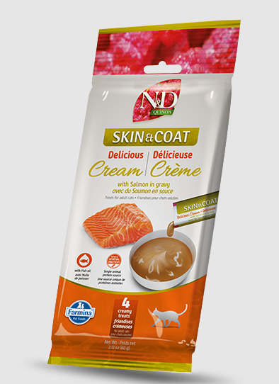 Farmina Cat Cream Skin & Coat Chicken & Tuna 4pk