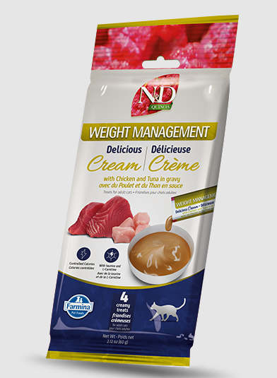 Farmina Cat Cream Weight Management Chicken & Tuna 4pk