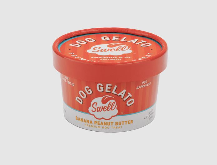 Swell Dog Gelato Banana Peanut Butter 4.5oz