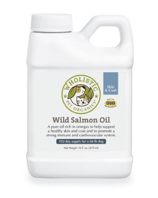 Wholistic Pet Organics Wild Salmon Oil