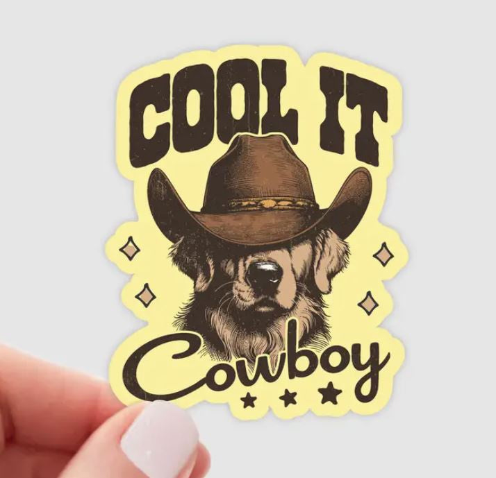 Sticker Cool It Cowboy