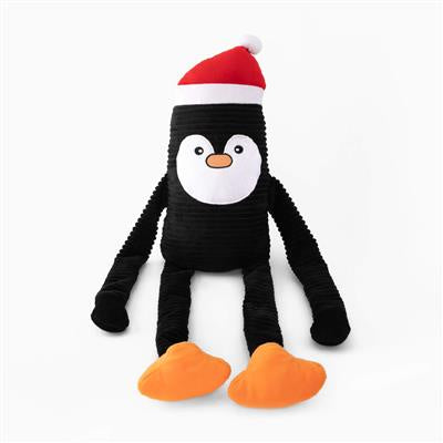 Zippy Paws Crinkle Holiday Penguin