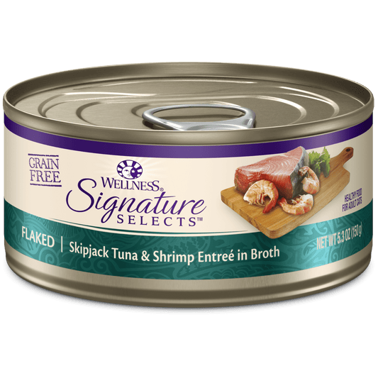 Wellness Signature Flaked Tuna & Shrimp 5.5oz