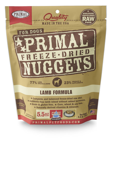 Primal Dog Freeze Dried Lamb