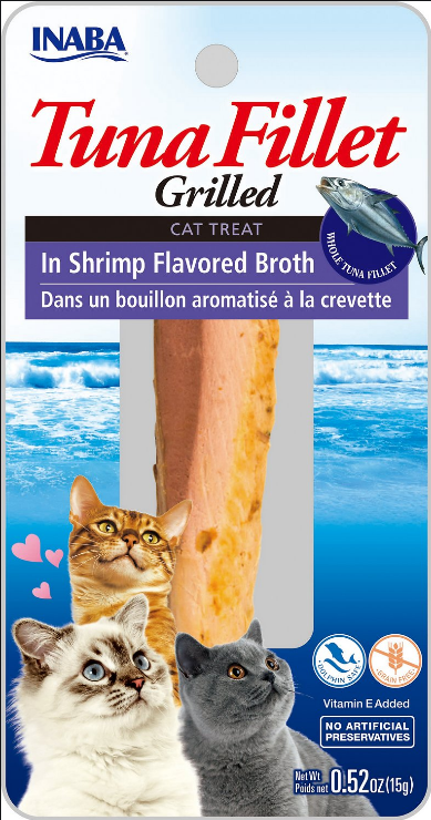 Inaba Cat Fillet Tuna in Shrimp Broth