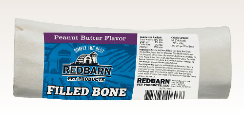 Red Barn Filled Bone Peanut Butter