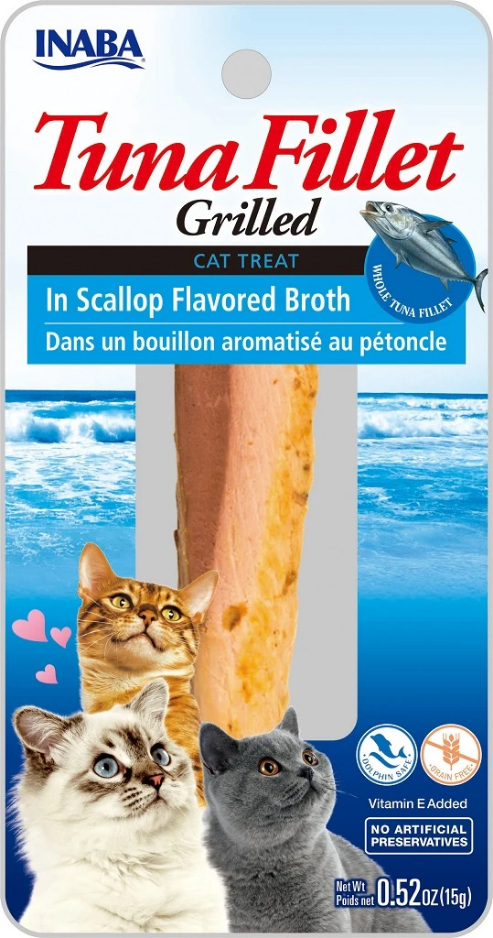 Inaba Cat Fillet Tuna & Scallop