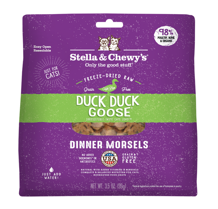 Stella & Chewy's Cat Freeze Dried Dinner Duck Duck Goose