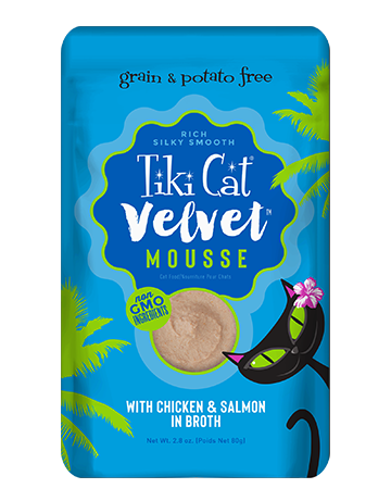 Tiki Cat Velvet Chicken & Salmon 2.8oz