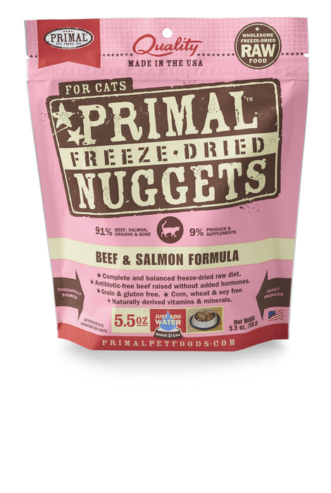 Primal Cat Freeze Dried Beef & Salmon