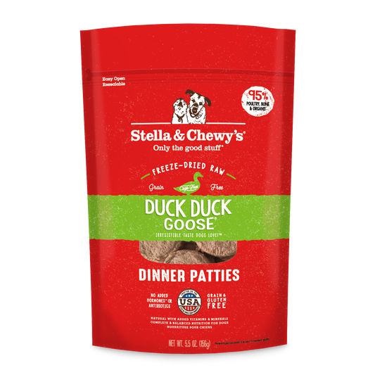 Stella & Chewy's Dog Freeze Dried Dinner Duck Duck Goose