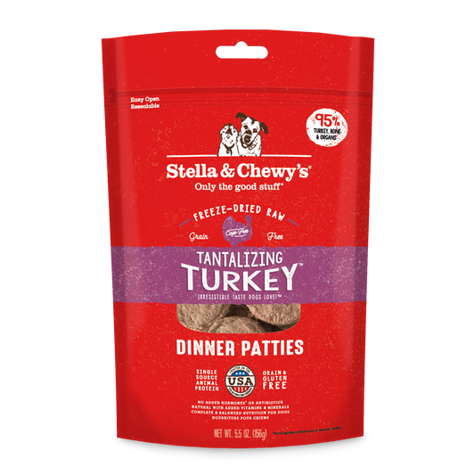 Stella & Chewy's Dog Freeze Dried Dinner Turkey 14oz
