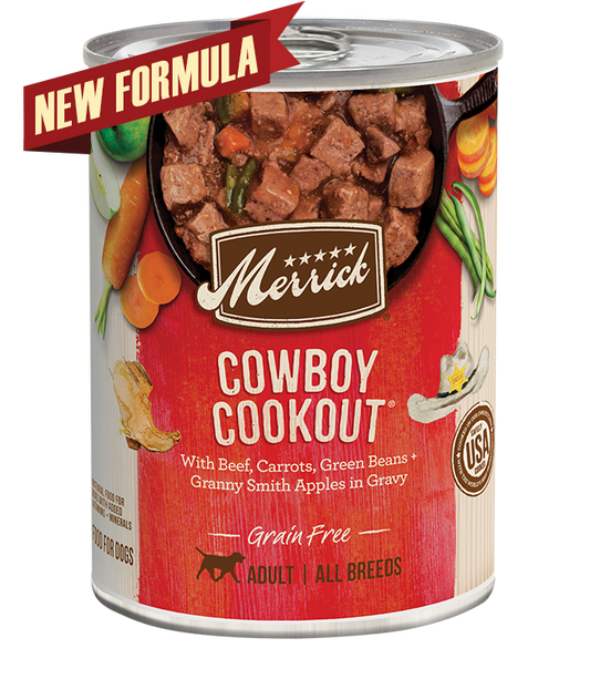 Merrick Dog Cowboy Cookout 12.7oz