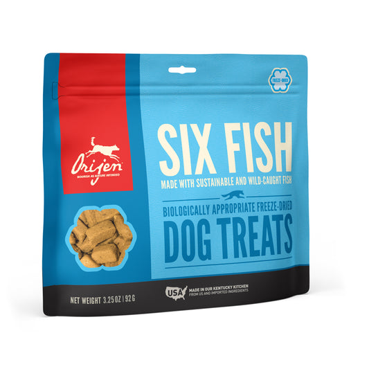 Orijen Dog Freeze Dried Treat 6 Fish 3.25oz