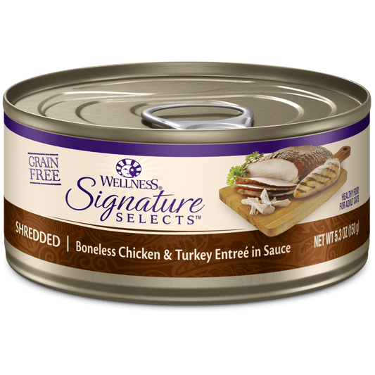 Wellness Signature Shredded Chicken & Turkey 5.5oz