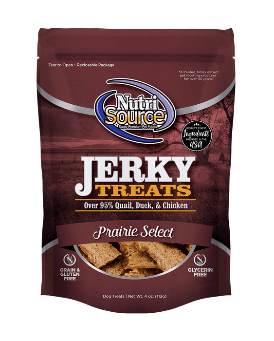 Nutrisource Jerky Prairie 4oz