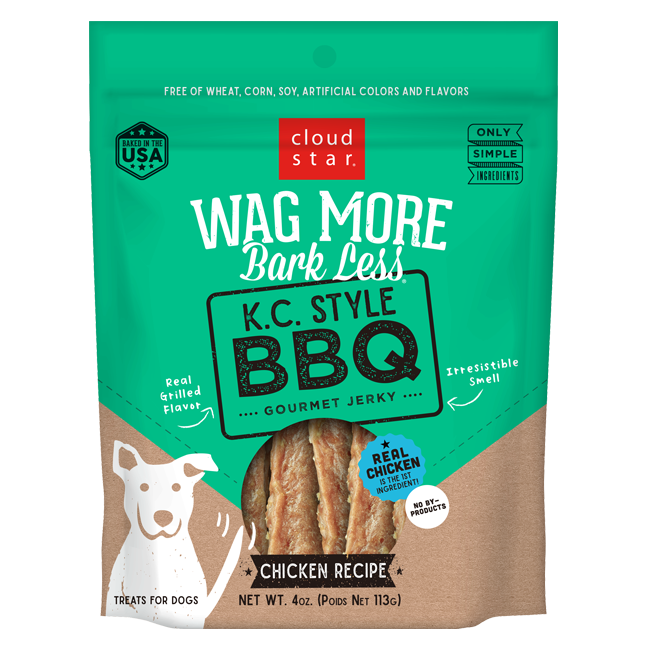 Wag More Bark Less K.C. Style BBQ Jerky