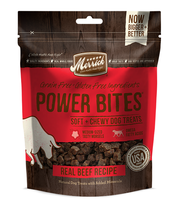 Merrick Power Bites Beef 6oz