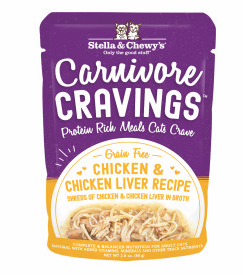 Stella & Chewy's Cat Carnivore Cravings Shreds Chicken 2.8oz