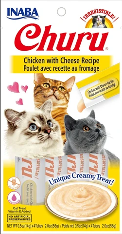 Inaba Churu Chicken & Cheese 4pk