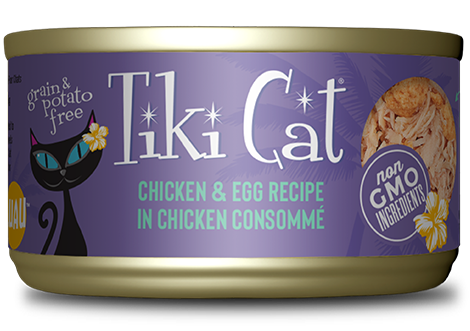 Tiki Cat Luau Chicken & Egg 2.8oz