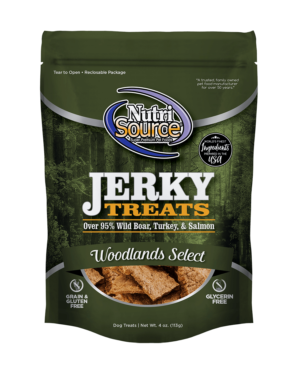 Nutrisource Jerky Woodlands 4oz