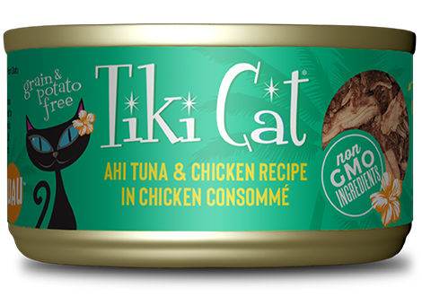 Tiki Cat Luau Tuna & Chicken 2.8oz