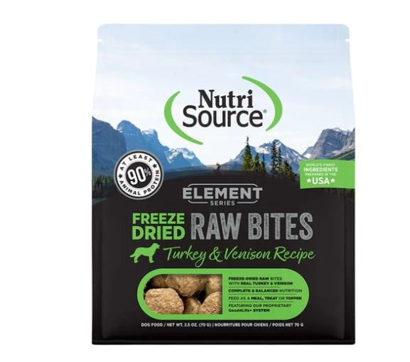 Nutrisource Element Dog Freeze Dried Turkey & Venison