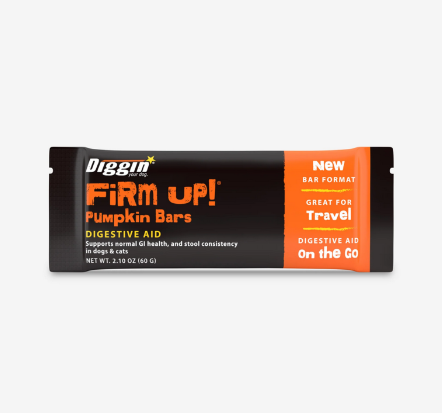 Diggin Your Dog Firm Up! Pumpkin Bars