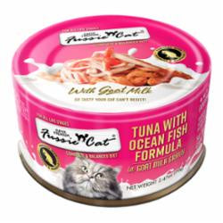 Fussie Cat Goat Milk Tuna w/ Ocean Fish 2.47oz