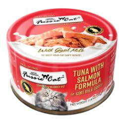 Fussie Cat Goat Milk Tuna w/ Salmon 2.47oz