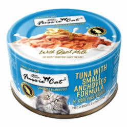 Fussie Cat Goat Milk Tuna w/ Small Anchovies 2.47oz