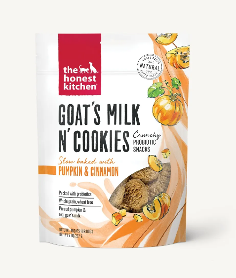 The Honest Kitchen Goat's Milk N' Cookies Pumpkin & Cinnamon 8oz