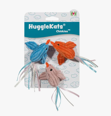 HuggleKats Chickies 3pk