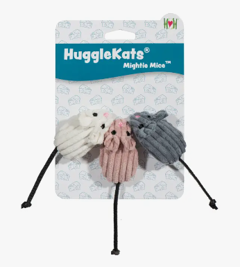 HuggleKats Mightie Mice 3pk