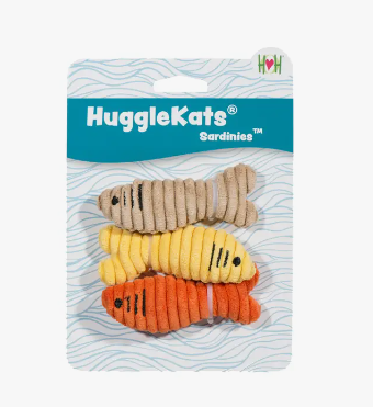 HuggleKats Sardinies 3pk