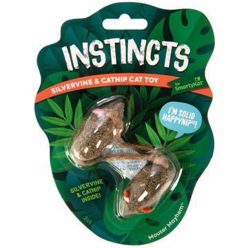 Instincts Mouser Mayhem Compressed Catnip 2pk