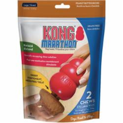 Kong Dog Marathon Chew Peanut Butter L 2pk