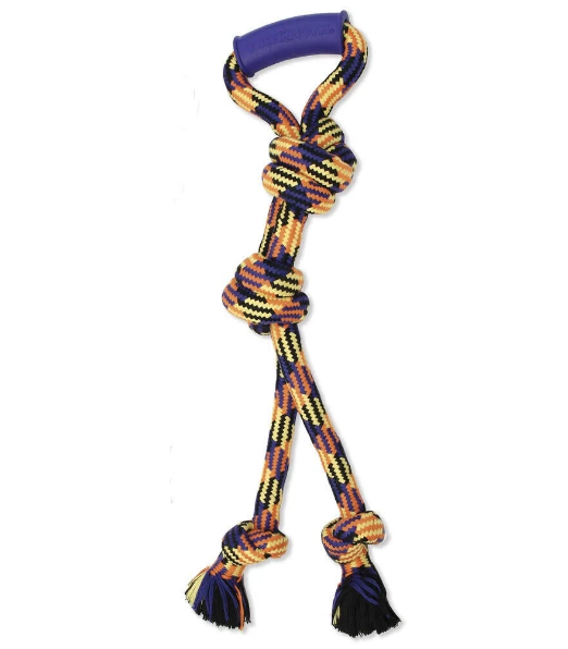 Mammoth Flossy Rope Twin Tug 16"