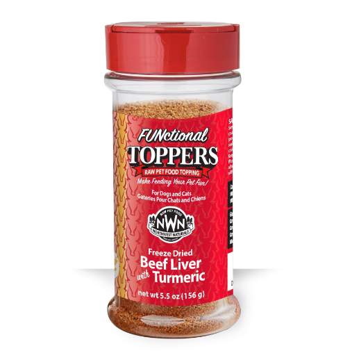 Northwest Naturals Functional Toppers Beef Liver w/ Tumeric 4.5oz