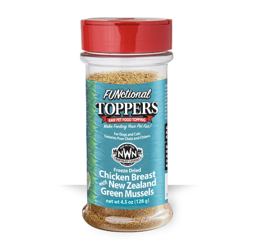 Northwest Naturals Functional Toppers Chicken w/ Green Mussels 4.5oz