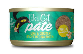 Tiki Cat Luau Pate' Tuna & Chicken 2.8oz