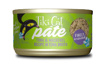 Tiki Cat Luau Pate' Tuna & Mackerel 2.8oz