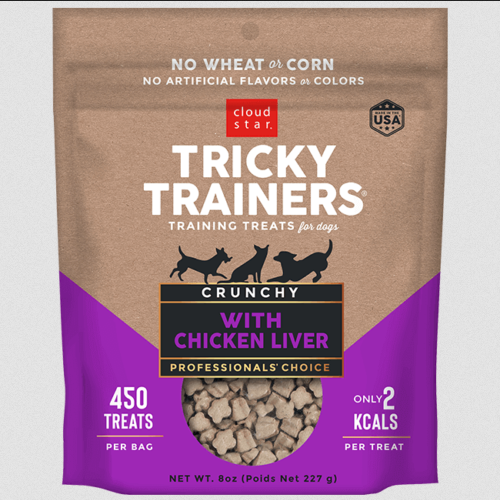 Cloud Star Tricky Trainers Crunchy Chicken Liver 8oz
