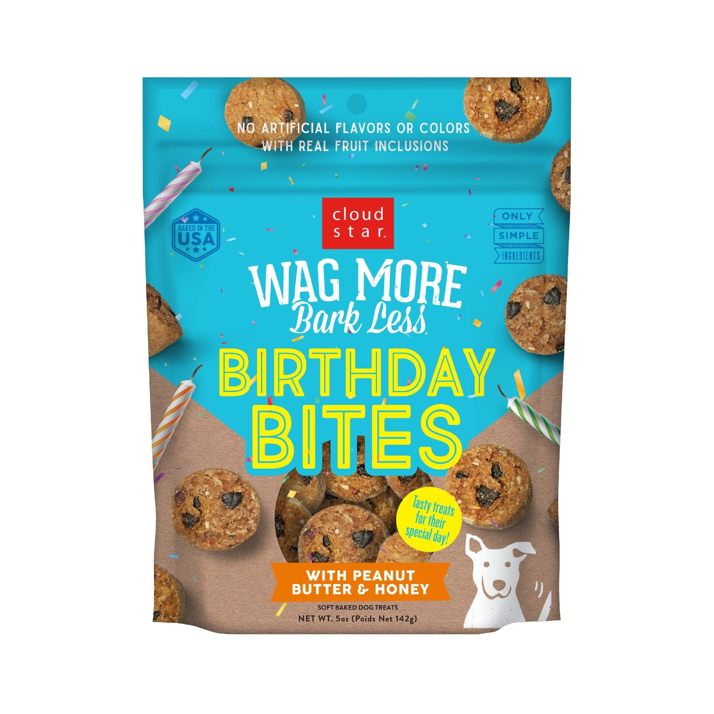 Wag More Bark Less Birthday Bites 5oz