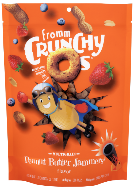 Fromm Crunchy O's Peanut Butter Jammers 6oz