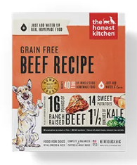 Honest Kitchen Dog Grain Free Beef